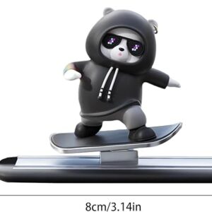 Funny Skateboard Bear Car Dashboard Decoration | Best Quality Decoration Piece For Car? - Image 2