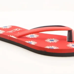 009 Ladies Flower Print Daisy Flip Flop Slippers for girls & Womens - Image 2