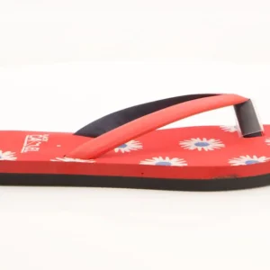 009 Ladies Flower Print Daisy Flip Flop Slippers for girls & Womens - Image 4