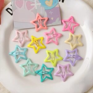 Pack Off 06? Star Design Girl Hair Clip | Hair Clip For Women | Best Quality Hair Clip ( Random Color ) - Image 4