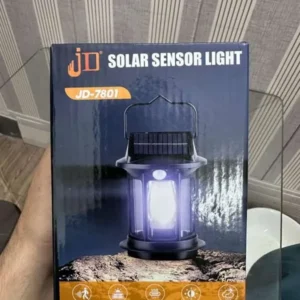 JD 7801 Solar Lantern with USB Charging Port Portable, Eco-Friendly Outdoor Lamp & Emergency Light - Image 2