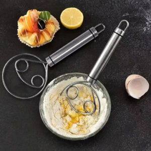 Manual Non Stick Steel Flour Cream Mixer Beater | Dough Whisk Mixer, Kitchen Baking Blender Tool? - Image 3