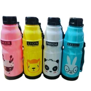 Commando Water Bottle ? 500ml Leakproof BPA-Free Sports & Travel Bottle (Random Color & Design) - Image 3