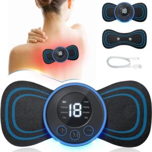 Wireless EMS Mini Body Massager ? Portable Butterfly Massager For Blood Circulation & Pain Relief - Image 3