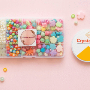 Colorful DIY Beads Kit ? Multi-Shape & Multi-Color Jewelry Making Beads Set for Bracelets, Necklaces, and Creative Crafts - Image 2