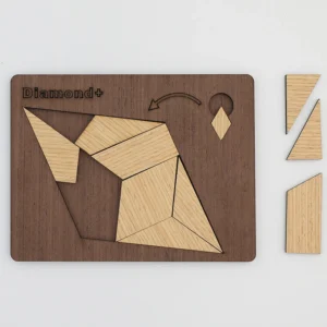 Diamond Mind master Wooden puzzle 4?6 inch size - Image 3
