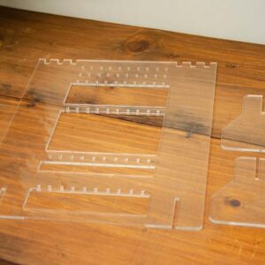 Jewelry Stand | Necklaces & Earrings Organizer | Clear Acrylic Earring Organizer | Jewelry Display | Bracelet Organizer - Image 3