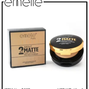 Emelie 2 in 1 Matte Pressed Powder - Image 1