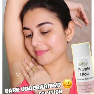 Organa Touch Fresh & Natural Underarm Whitening Cream Private Glow Advanced Brightening (100ml) - Image 3