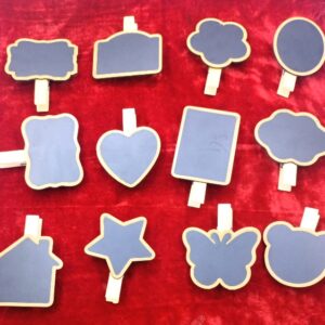 Wooden Chalkboard Packet (12 Pcs) - Image 1
