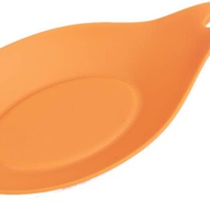 Flexible Silicone Heat Resistant Spoon Fork Mat (Random Color) - Image 3