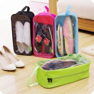 Portable Travel Shoe Organizer (Random Color) - Image 3