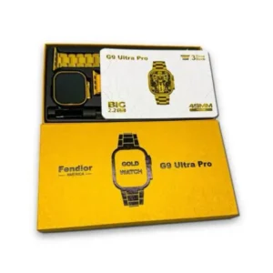 New G9 Ultra Pro Gold Color Edition Series 9 Smart Watch With Qdfit Pro App - Image 2