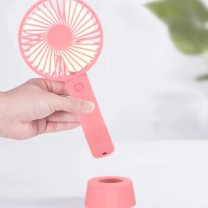 USB Mini Fan Portable Handheld Rechargeable | Handy Cooling Fan for Outdoor Summer Fan (Random colors) - Image 4