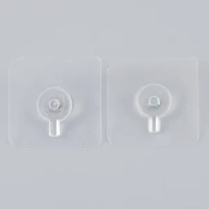 (1pcs) Adhesive Screw Sticker Hook Heavy Duty Stick on Door Nail Free Screw Non-Trace No Drilling Nail Self Waterproof Adhesive Hanging Nails Hooks Holders Multifunctional Use - Image 3