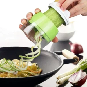 4in1 Vegetable Spiral Cutter / BPA-Free ABS plastic materials and 304 stainless steel blades - Image 3