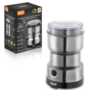 MULTI PURPOSE ELECTRIC COFFEE GRINDER AUTOMATIC COFFEE SPICE BEAN GRINDER STAINLESS STEEL RAF - Image 5