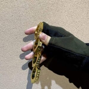 Hexagon Gold Hand Clip - Image 2