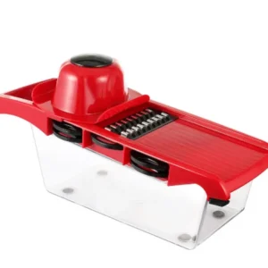 10 in 1 Mandoline Multi-functional Vegetable CUTTER | Manual Potato Peeler, Carrot, Cheese, Grater Dicer (random color) - Image 2