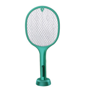 Mosquito Racket Electric Fly Swatter Powerful USB Rechargeable Grid 3-Layer Mesh Home Fly Killer Lamp (Without Box) (random color) - Image 3