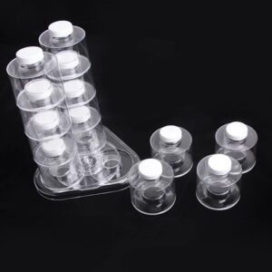 12 Pcs Rotating Plastic Spice Jar - Image 5