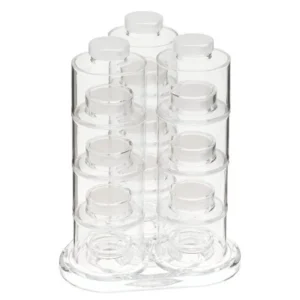 12 Pcs Rotating Plastic Spice Jar - Image 4