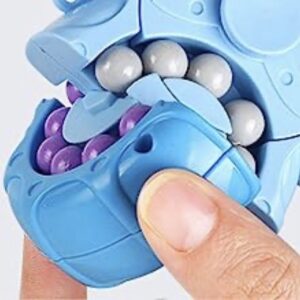 3-in-1 Fidget Spinner Magic Bean Rotating Cube Toy ? Double Flip Triangle ? Bath Toy ? Brain Training Handheld Puzzle Toy ? New ? For Kids - Random Color - Image 5