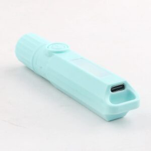 XJ-808 Multifunctional ABS LED Pocket Work Light New Design Portable USB Torch Flashlight Outdoor Emergency Camping Use EDC Flashlight ( Random Color ) - Image 1