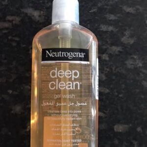 Neutrogena Deep Clean Gel Wash ? Oil-Free Daily Facial Cleanser for Oily & Combination Skin (200ml) - Image 5
