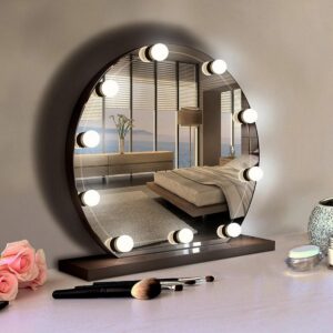 Vanity Mirror Lights - USB Vanity Lights Makeup Lighting 10 Dimmable Light Bulbs - Hollywood Style LED Vanity Mirror Lights Kit for Makeup - Table Bathroom Dressing Room - Image 2