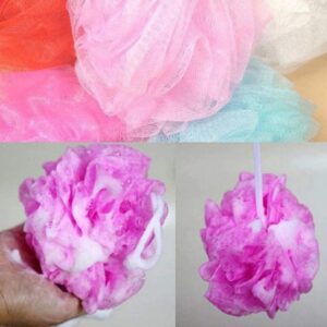 Body Wash Puff Sponge Pack (random color) - Image 3