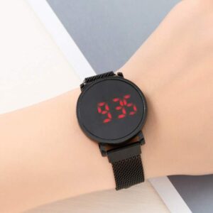 Digital Wrist Watch | Wrist Watch For Men | Wrist Watch For Boys | Wrist Watch For Kids | Best Quality Wrist Watch with Digital Display - Cell Operated Watch - Stainless Steel Watch ( Without Box ) - Image 3