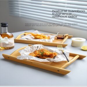 03 Pcs Set Wood Serving Tray For Kitchen | Best Quality Wooden Tray Set For Home | Wooden-Serving Trays - Image 5