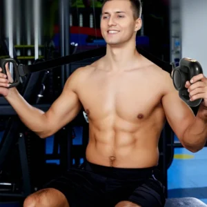 Rechargeable Massager Facial with Belt Model HB-016  04 Massage head attachement for muscle pain relief (random color) - Image 1