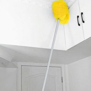 Fan Duster Ceiling Multi Purpose Duster foldable rod  for easy ceiling fan cleaning - Image 5