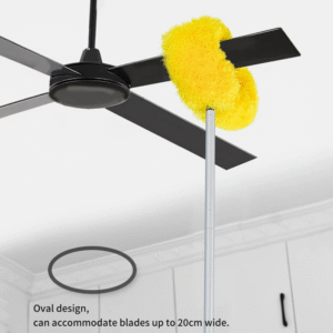 Fan Duster Ceiling Multi Purpose Duster foldable rod  for easy ceiling fan cleaning - Image 4