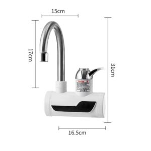 Electric Kitchen Water Heater Tap ? Instant Hot Water Faucet | Fast Heating Tankless Faucet - Image 4