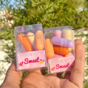 Mini Capsule Lipstick Set ? High Pigment, Velvety Texture, Long-Lasting Matte Finish - Image 3