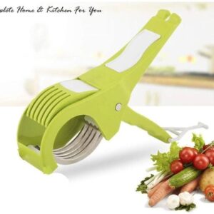Multi Veg Cutter ? 5 Blade Vegetable & Fruit Cutter and Slicer | Easy Kitchen Tool - Image 5