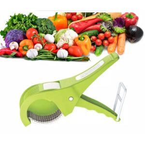 Multi Veg Cutter ? 5 Blade Vegetable & Fruit Cutter and Slicer | Easy Kitchen Tool - Image 4