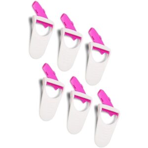 Safit Shave Body Razor Pack of 6 ? White & Pink Disposable Razors for Women, Soft Blades Hair Remover for Smooth & Gentle Shaving - Image 5