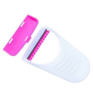 Safit Shave Body Razor Pack of 6 ? White & Pink Disposable Razors for Women, Soft Blades Hair Remover for Smooth & Gentle Shaving - Image 4