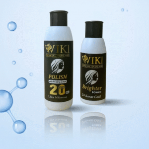 VIKI Special Skincare Brighter Power 24K Gold & Polish Peeling Cream ? Ultra Whitening Set (Black) - Image 1