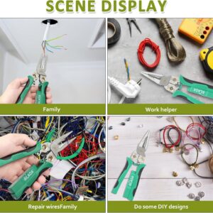 8-In-1 Wire Stripper & Voltage Tester ? Multi-Purpose Electrical Tool For Professionals, Home Tool - Image 4