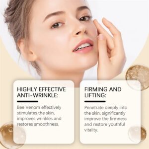 Whitening & Moisturizing Botox Bee Venom Facial Cream ? Brightening, Anti-Aging, Hydrating Moisturizer for Radiant, Smooth & Youthful Skin (20g) - Image 5