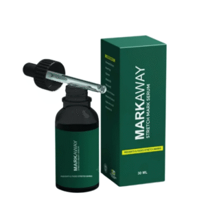 Markaway Stretch Mark Serum ? Herbal Formula for Hydration, Toning & Dark Spot Correction (30ml) - Image 2