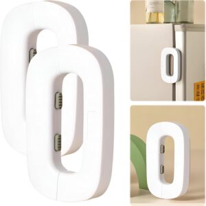 Child Safety Refrigerator Lock ? Self Adhesive Fridge And Freezer Door Lock With Double Safety Button And Easy One Hand Operation (Random Color) - Image 5