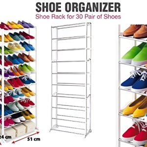 Amazing Shoe Rack Shoe Rack Organizer 30 PCs pair - Image 2
