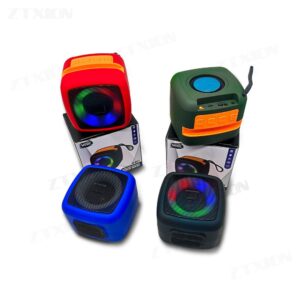 X-911 Wireless Portable Rechargeable Mini Blutooth Speaker With LED Lights And Best For Indoor, Outdoors (Random Color) - Image 3