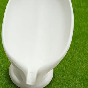 Ceramic Soap Holder with Drain ? Elevated Design Bathroom Sink Dish for Bar Soaps - Image 2